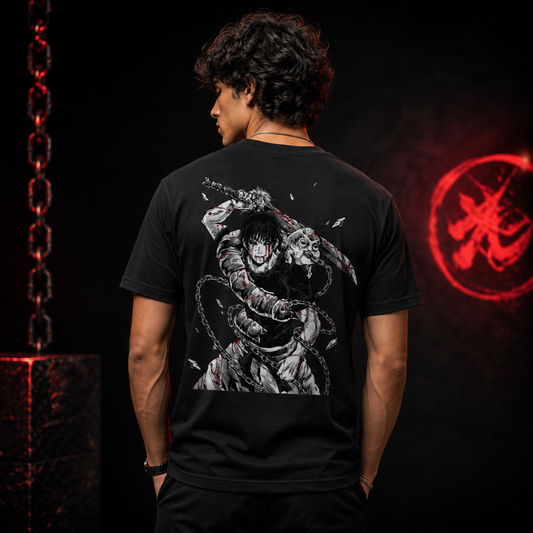Black Clover Asta Oversized Tee
