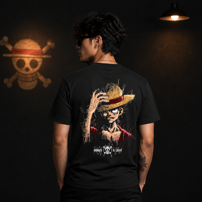 One Piece Luffy Oversized Tee