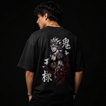 Black Clover Asta Oversized Standard T-Shirt