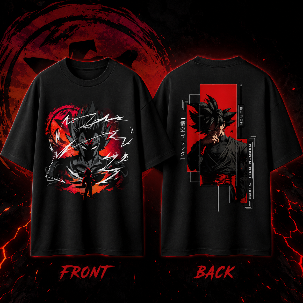 Dragon Ball Oversized Standard T-Shirt