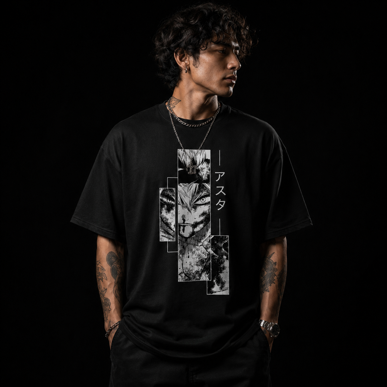Black Clover Oversized Classic T-Shirt