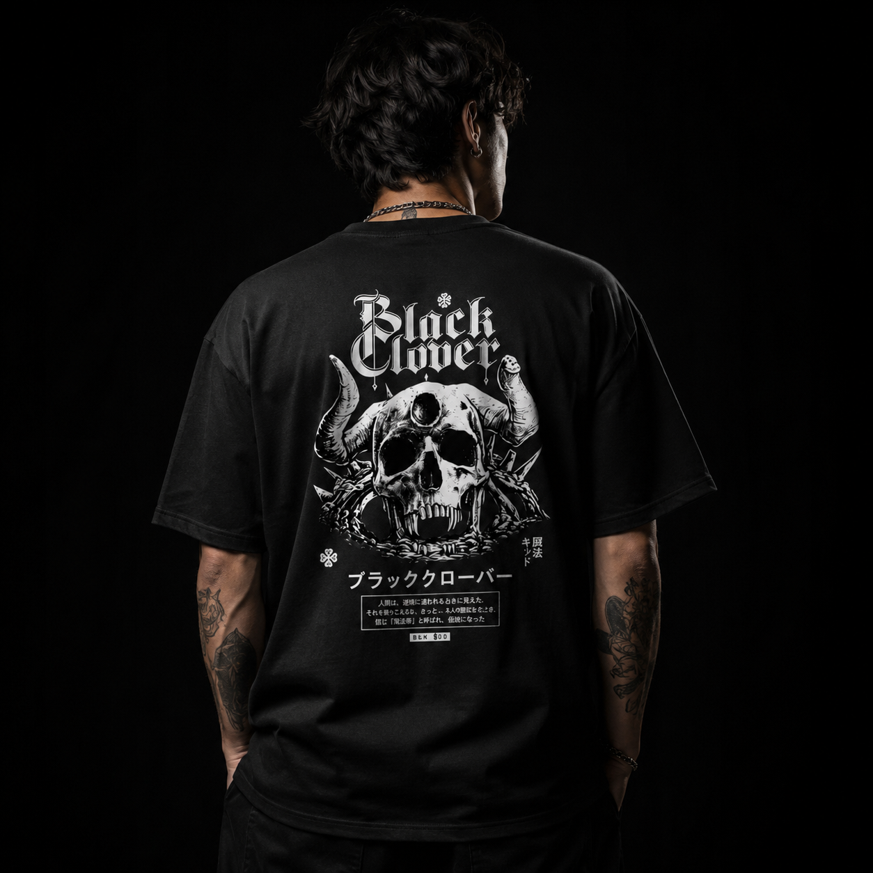 Black Clover Oversized Classic T-Shirt