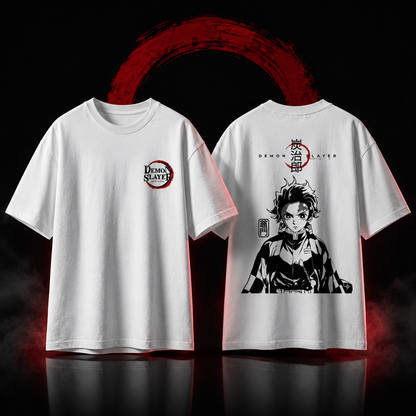 Demon Slayer Tanjiro Oversized Standard T-Shirt