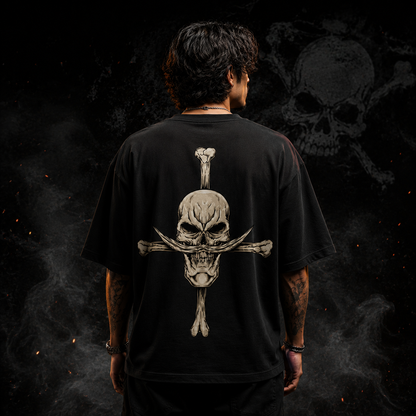 One Piece Fire Fist Ace Oversized Standard T-Shirt