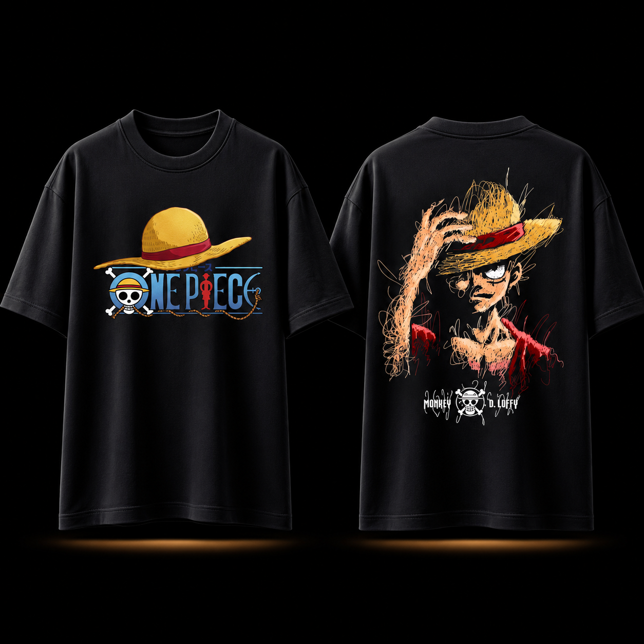One Piece Luffy Oversized Standard T-Shirt