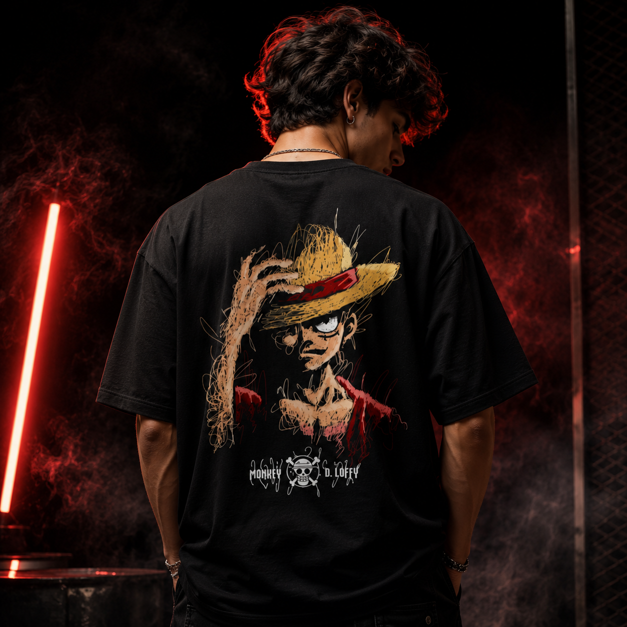 One Piece Luffy Oversized Standard T-Shirt