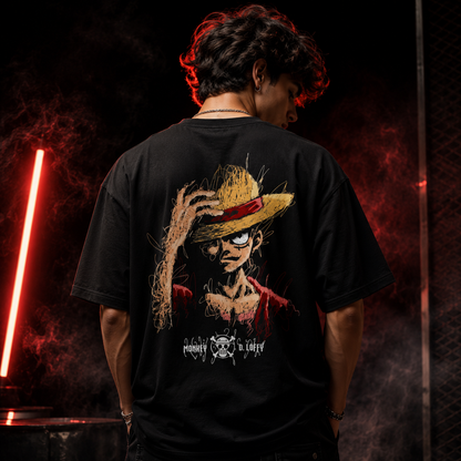 One Piece Luffy Oversized Standard T-Shirt