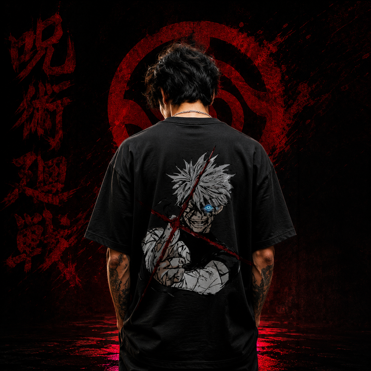 Jujutsu Kaisen Sukuna Oversized Standard T-Shirt