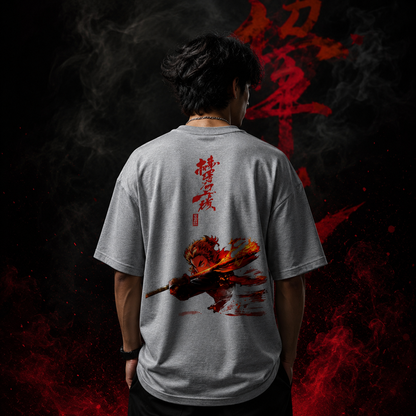 Demon Slayer Rengoku Oversized Standard T-Shirt