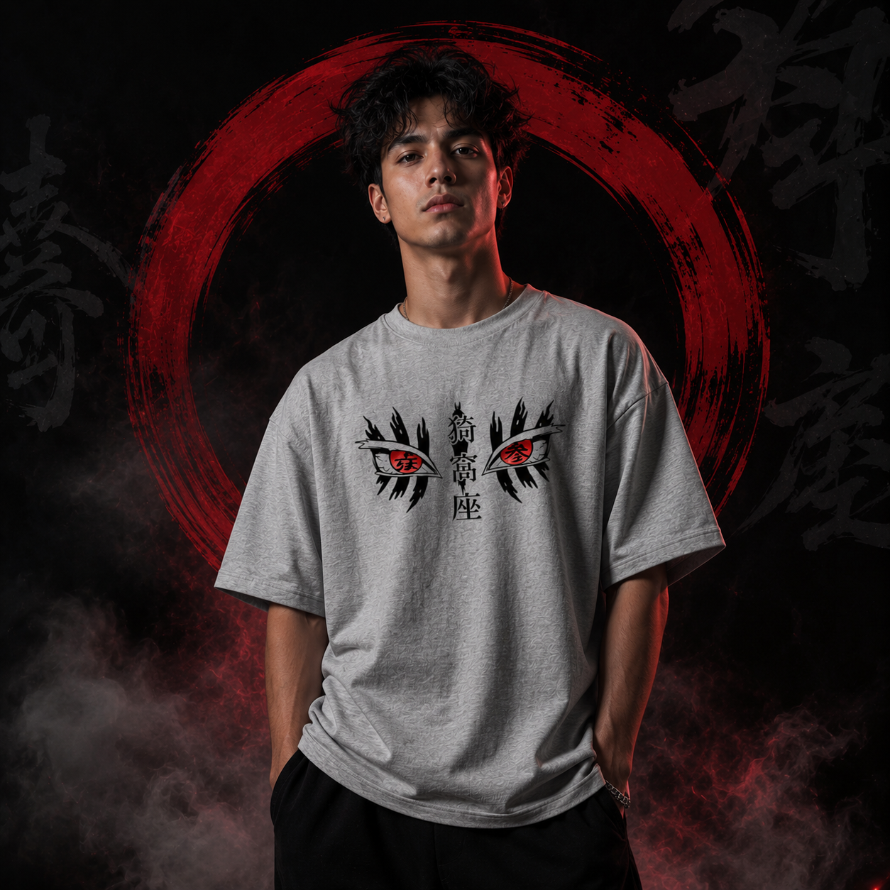 Demon Slayer Akaza Oversized Standard T-Shirt