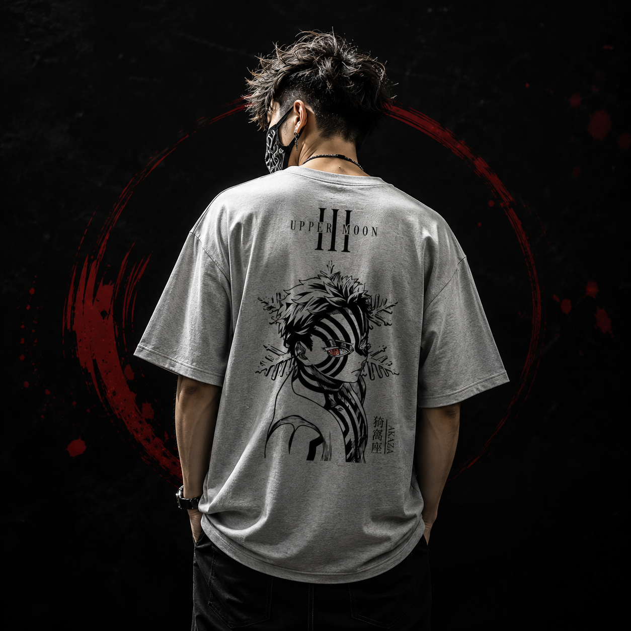 Demon Slayer Akaza Oversized Standard T-Shirt
