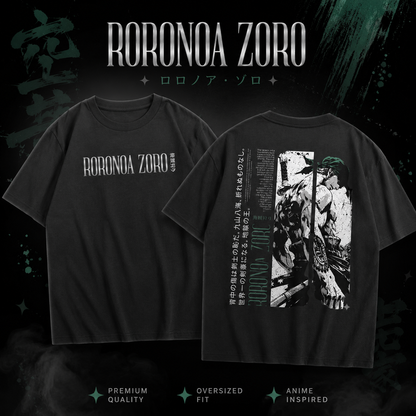 One Piece Zoro Oversized Standard T-Shirt