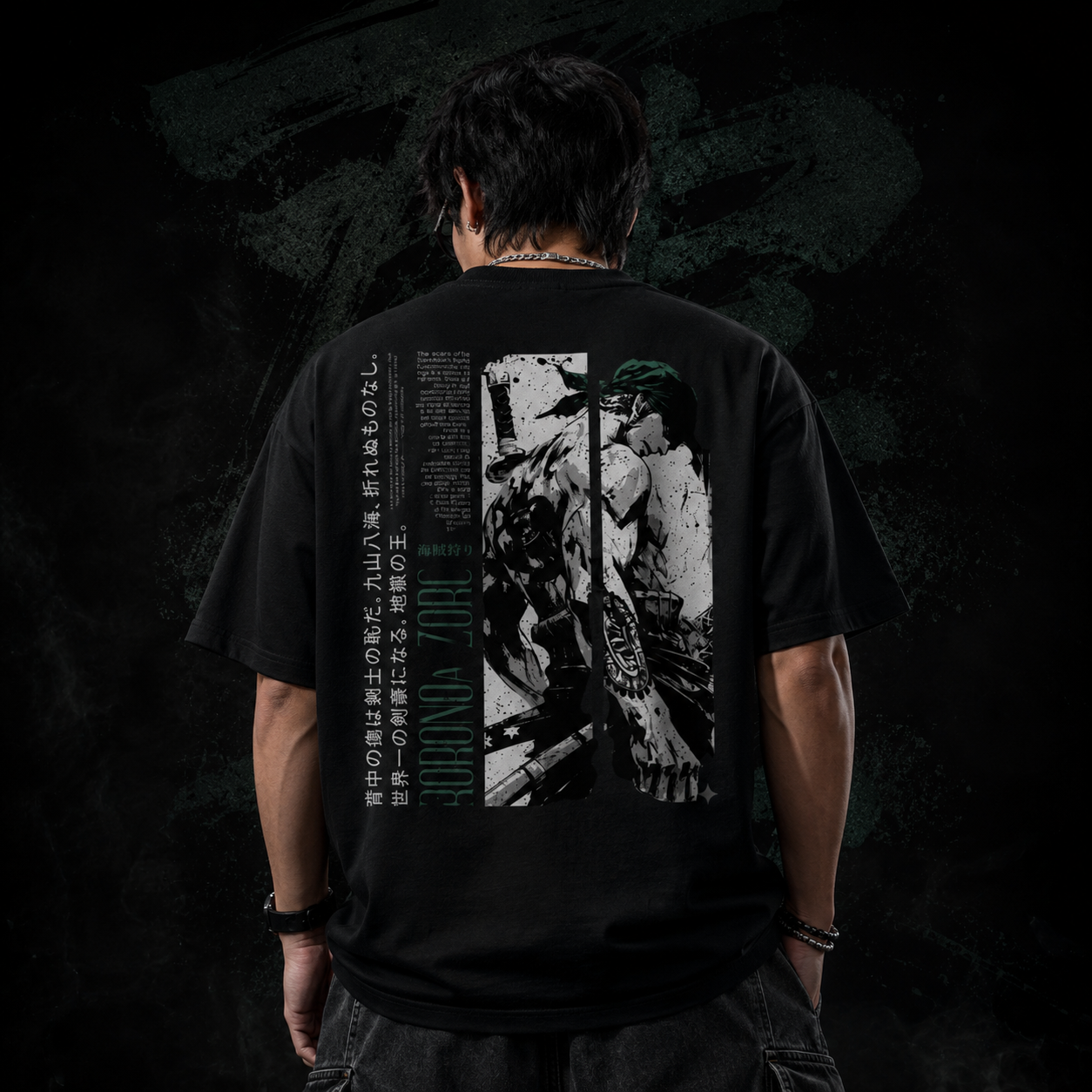 One Piece Zoro Oversized Standard T-Shirt