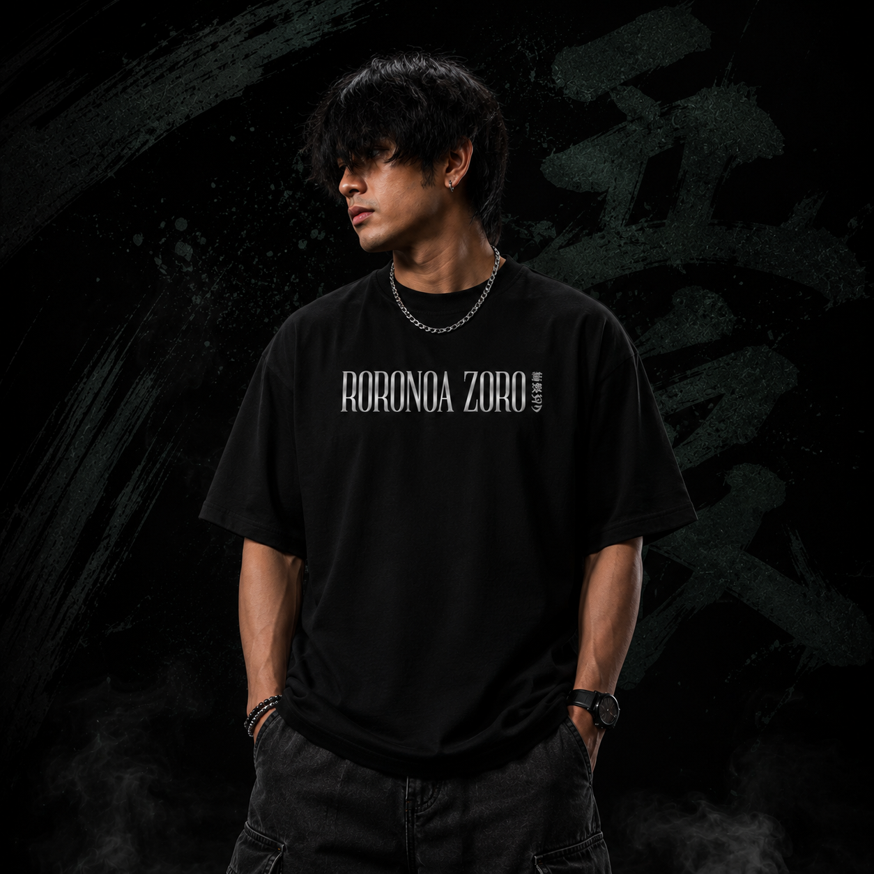 One Piece Zoro Oversized Standard T-Shirt