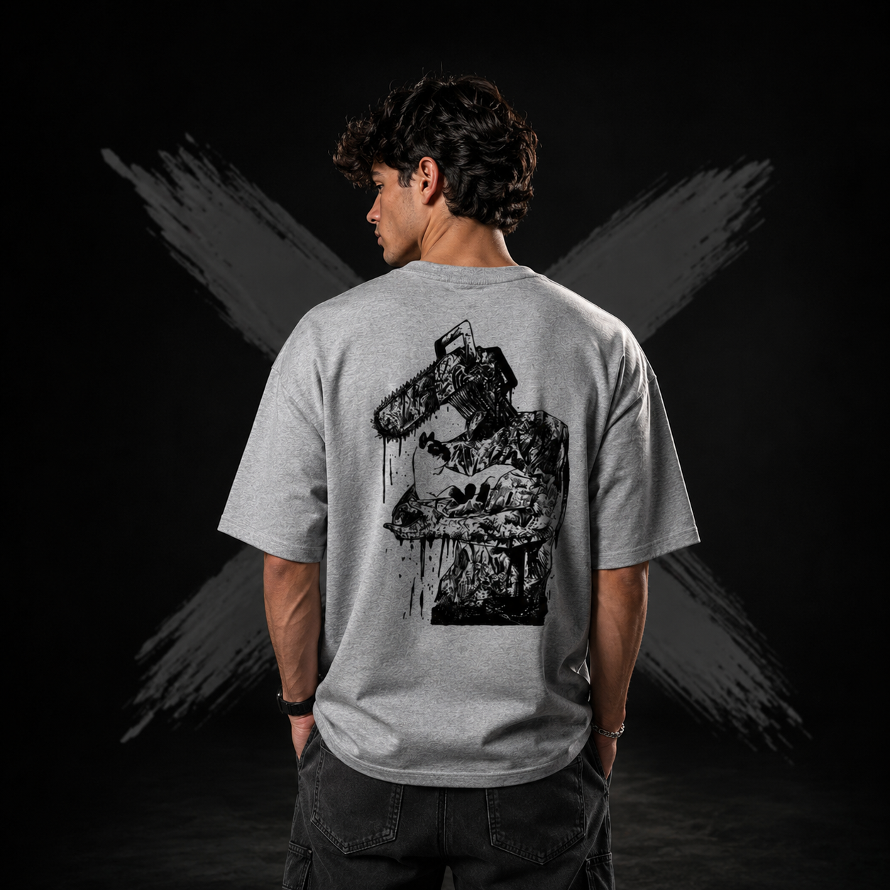 Chainsaw Man Oversized Standard T-Shirt