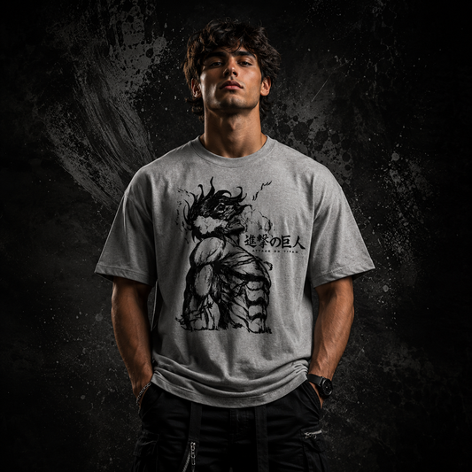 Attack On Titan Oversized Tee