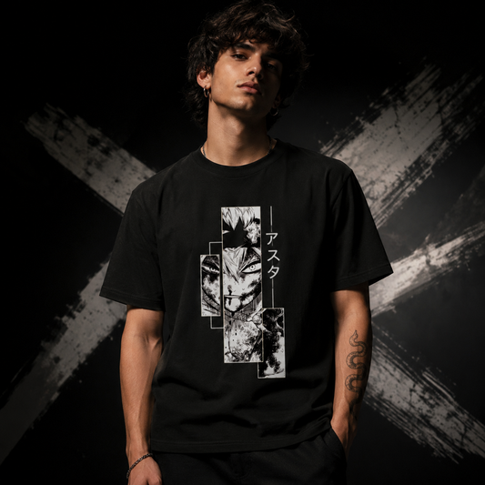 Black Clover Oversized Tee
