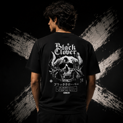 Black Clover Oversized Tee