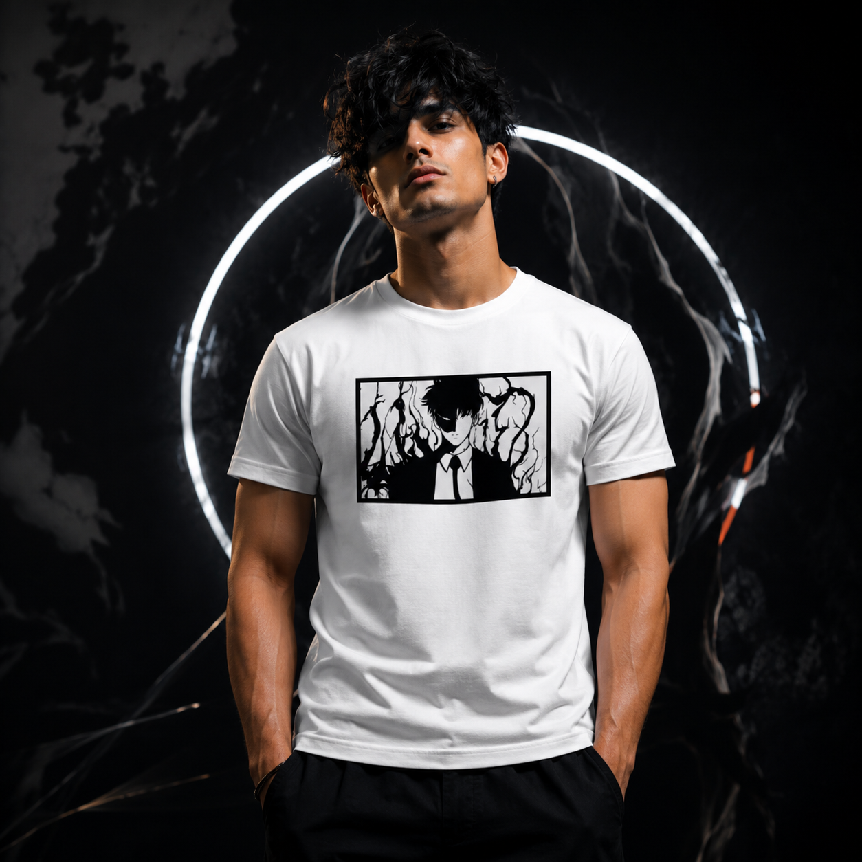 Solo Leveling Oversized Tee
