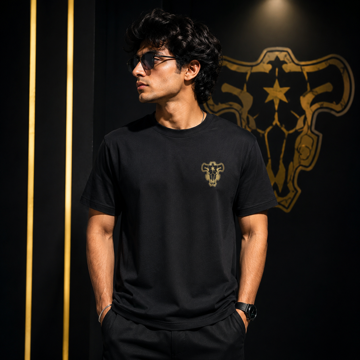 Black clover Yami Oversized Tee
