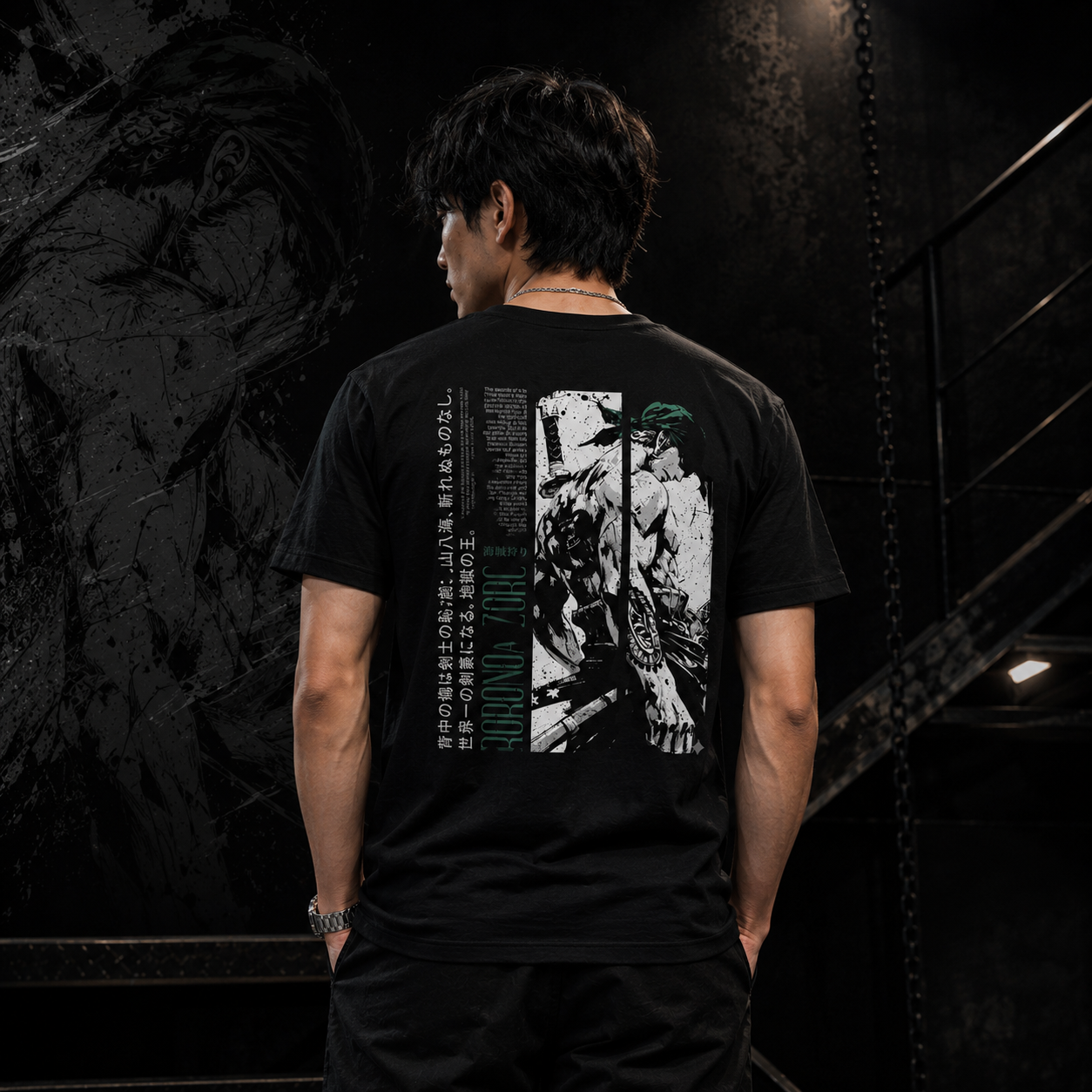 One Piece Zoro Oversized Tee