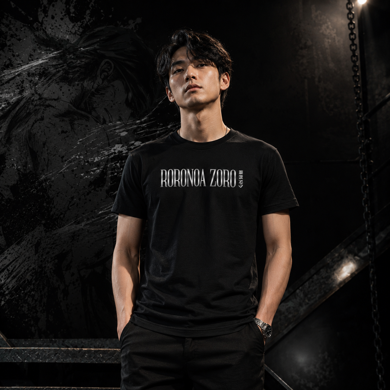 One Piece Zoro Oversized Tee